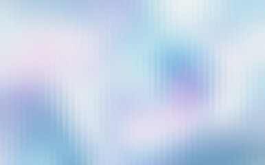 Abstract soft blurred blue and pink pastel gradient with dust, noise, grain texture, and ribbed glass effect, creating a dreamy, inspired background perfect for modern design and artistic projects.