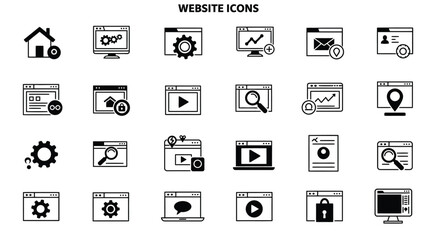 Set of People icons set vector illustration on white background