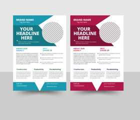 Elevate your promotional materials with this sleek, professional, and minimalist flyer template. Designed for versatility, it's ideal for businesses, events, or personal projects.
