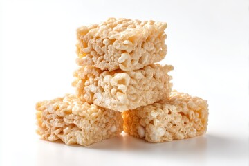 Nostalgic Bites Stack of Gooey Rice Cereal Treats
