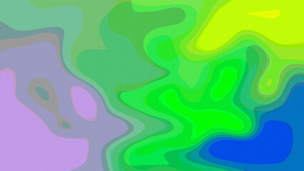 Abstract Swirl of Color: A vibrant and dynamic abstract artwork featuring a captivating swirl of pastel green, lime, light blue and purple hues. The fluid.