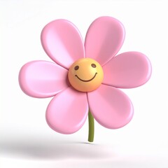 A smiling flower that brings a smile