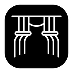 Curtains Vector Icons