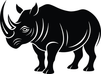rhino vector illustration
