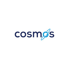 cosmos logo design vector template