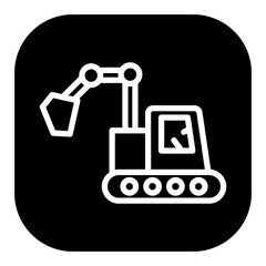 Excavator Vector Icons