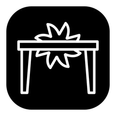 Table Cutter Vector Icons