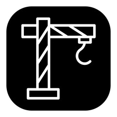 Tower Crane Vector Icons