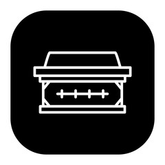 Coffin Vector Icons