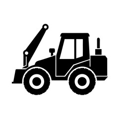 Naklejka premium bulldozer vector illustration