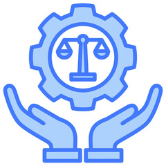 Services Blue Icon