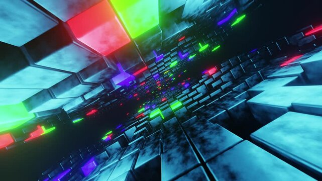 Cybernetic Lightstream Corridor