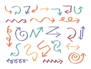 Arrow Doodle Clip Art Illustration Set