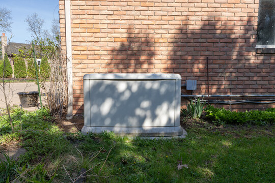 Residential generator has been professionally serviced and is ready to power your home