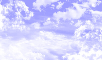 Beautiful pink clouds before the storm. Background with clouds on blue sky. Blue sky with white cloud
