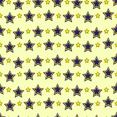Fototapeta premium seamless background with stars