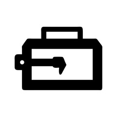 Illustration of a black engine block automotive motor car vehicle mechanical part automobile engine