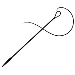 needle with thread