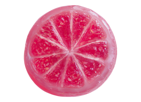 Pink hard candy