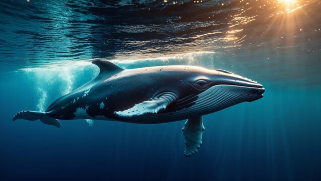 North Atlantic Right Whale (Eubalaena glacialis) Mother & Calf