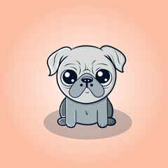 dog cartoon vector free art illustration