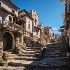 Narrow street Old town