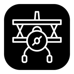 Biplane Vector Icons