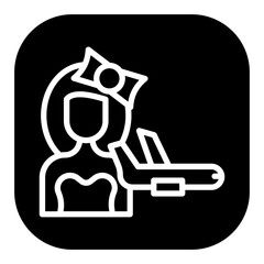 Flight Attendant Vector Icons