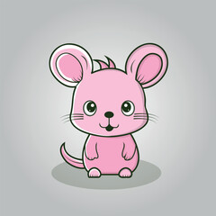 cute animal cartoon vector free art illustration 
