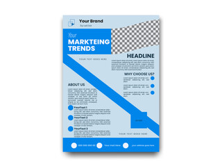 Professional Creative Real State Flayer Vector Templet layout Design fore Business