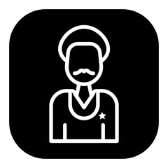 Sheriff Vector Icons