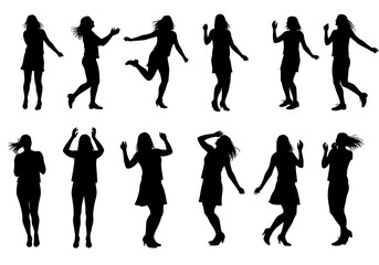 Silhouette Serenade: A Dance of Joy AI Generated