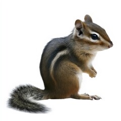 Obraz premium Adorable Siberian Chipmunk Portrait