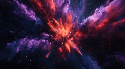 Cosmic explosion of vibrant colors (1)