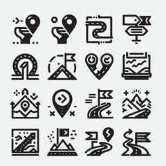  competitor analysis KPI business idea time anagement innovation strategy leadership business model startup strategy brainstorming quarterly planning executive scalable business investor Icon Set