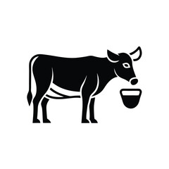 Cow milking bucket farm animal dairy product