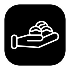 Fototapeta premium Snow Ball Vector Icons