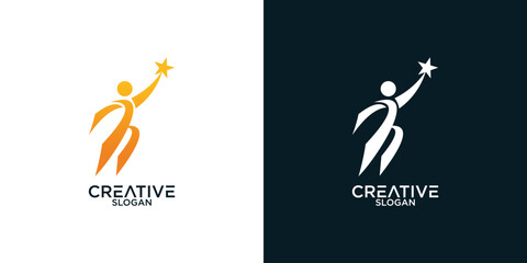 People Family logo design vector