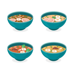4 Bowls of Ramen