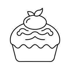 Ready Desserts Minimal Style Drawing