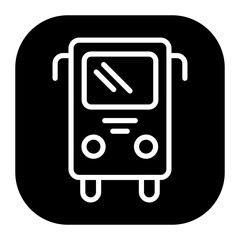 Fototapeta premium Bus Vector Icons