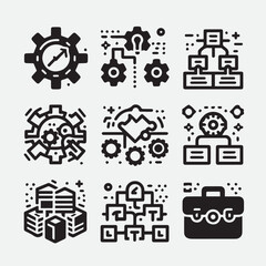  competitor analysis KPI business idea time anagement innovation strategy leadership business model startup strategy brainstorming quarterly planning executive scalable business investor Icon Set