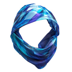 Sport Inspired Cooling Wrap with a Breathable Moist Isolated on Transparent Background