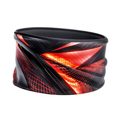 Sport Inspired Cooling Wrap with a High Performance Isolated on Transparent Background