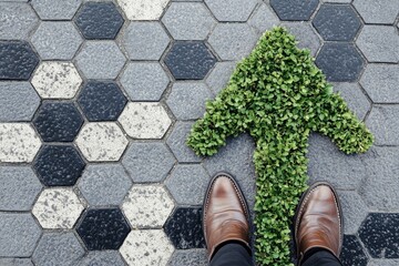 Growth and Direction on Paved Path