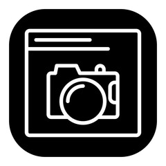 Camera Website Vector Icons