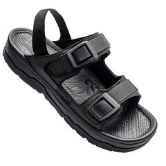 Innovative Water Resistant Sandals with Moisture Wicking Isolated on Transparent Background
