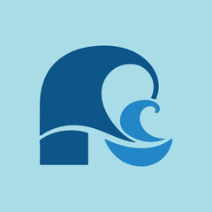 vector illustration of a boat