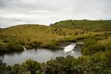 Chimney Pool (Belihul Oya River) in Horton Plains National Park, Sri Lanka.