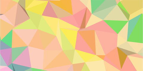 Geometric design. Colorful gradient mosaic background. Geometric triangle, mosaic, abstract background. Mosaic, color background. Mosaic texture. The effect of stained glass.